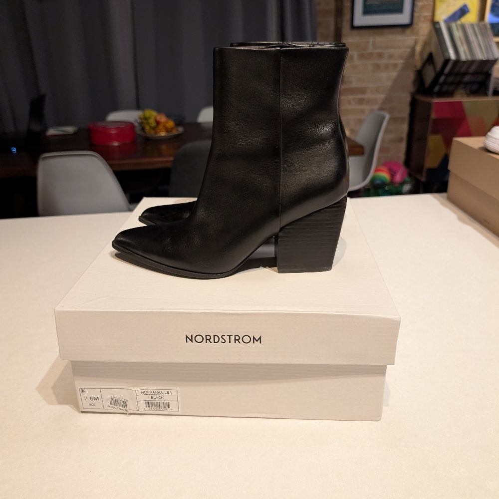 Black Nordstrom Bootie